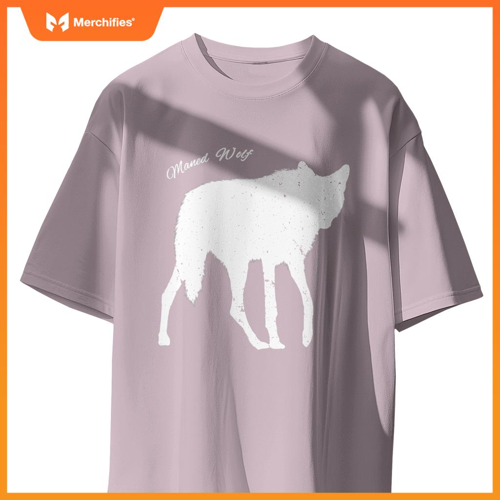 Maned Wolf South American Wild Dog Wolf Lovers Design T-Shirt