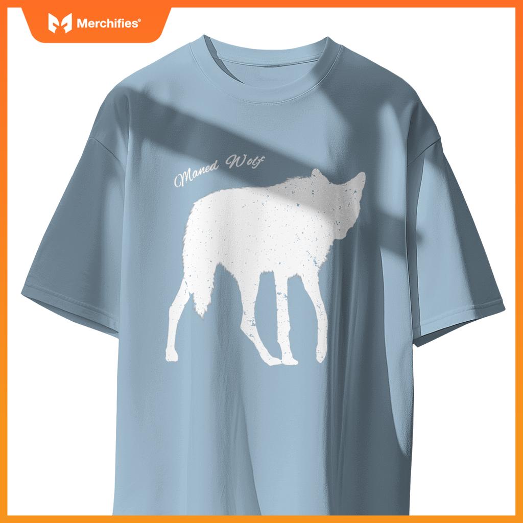 Maned Wolf South American Wild Dog Wolf Lovers Design T-Shirt