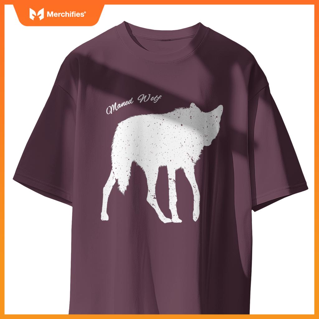 Maned Wolf South American Wild Dog Wolf Lovers Design T-Shirt