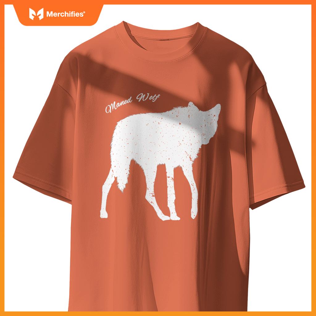 Maned Wolf South American Wild Dog Wolf Lovers Design T-Shirt