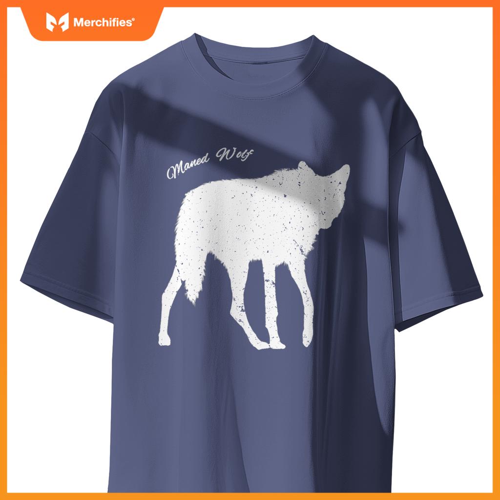 Maned Wolf South American Wild Dog Wolf Lovers Design T-Shirt