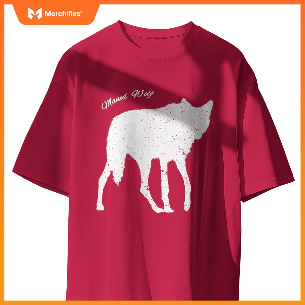 Maned Wolf South American Wild Dog Wolf Lovers Design T-Shirt