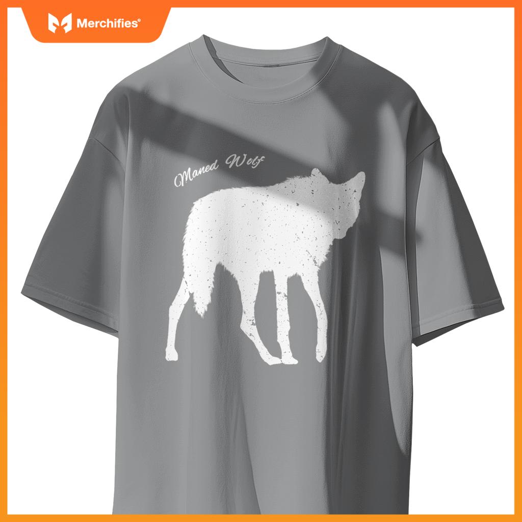 Maned Wolf South American Wild Dog Wolf Lovers Design T-Shirt