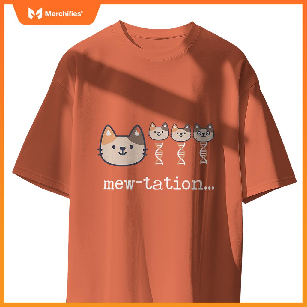 Mew-tation  cat science dna cells biology teacher