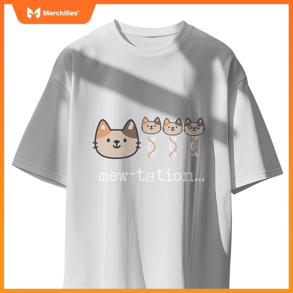 Mew-tation  cat science dna cells biology teacher