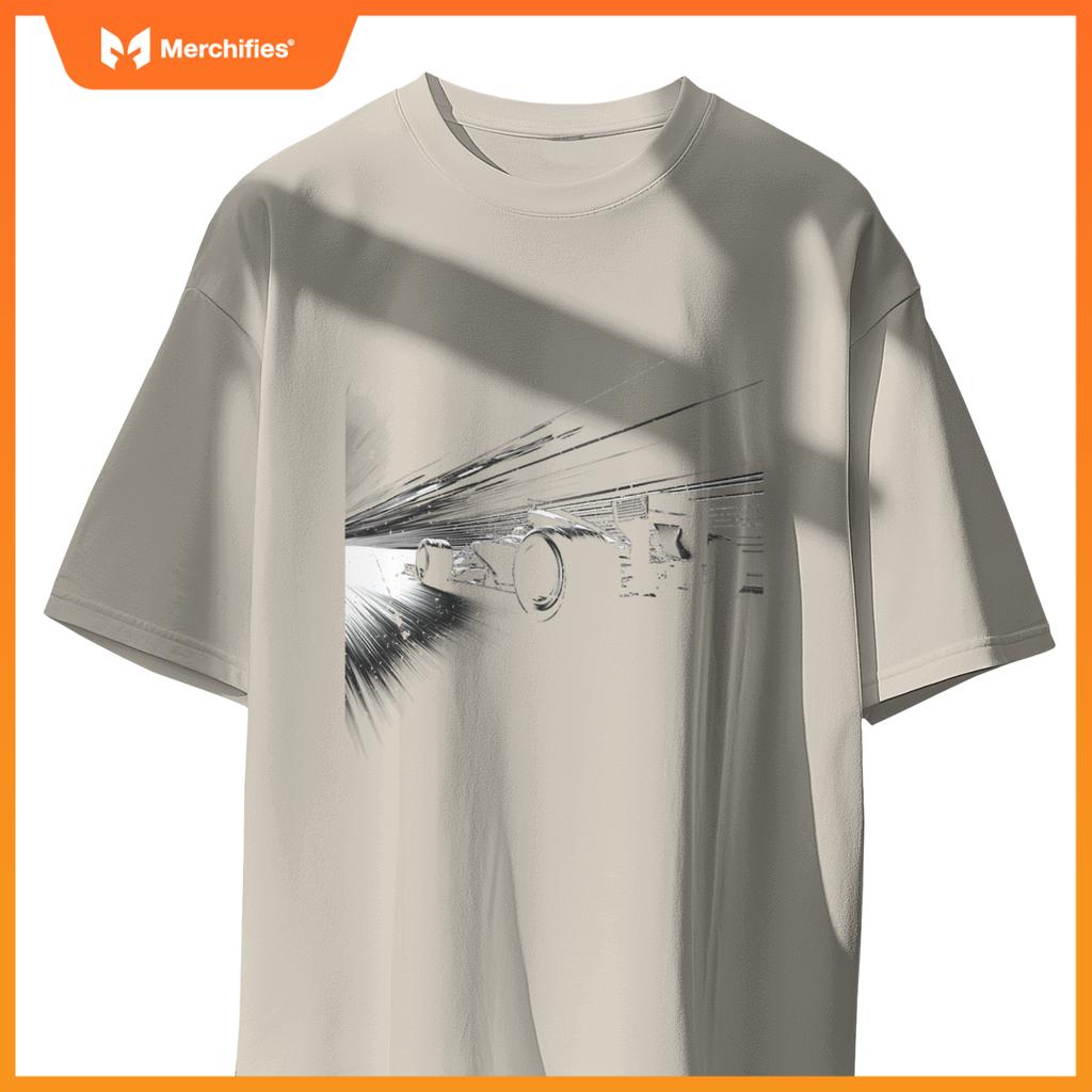 Mula Car Racing Night Race Track Circuit Mula Car Fan T-Shirt