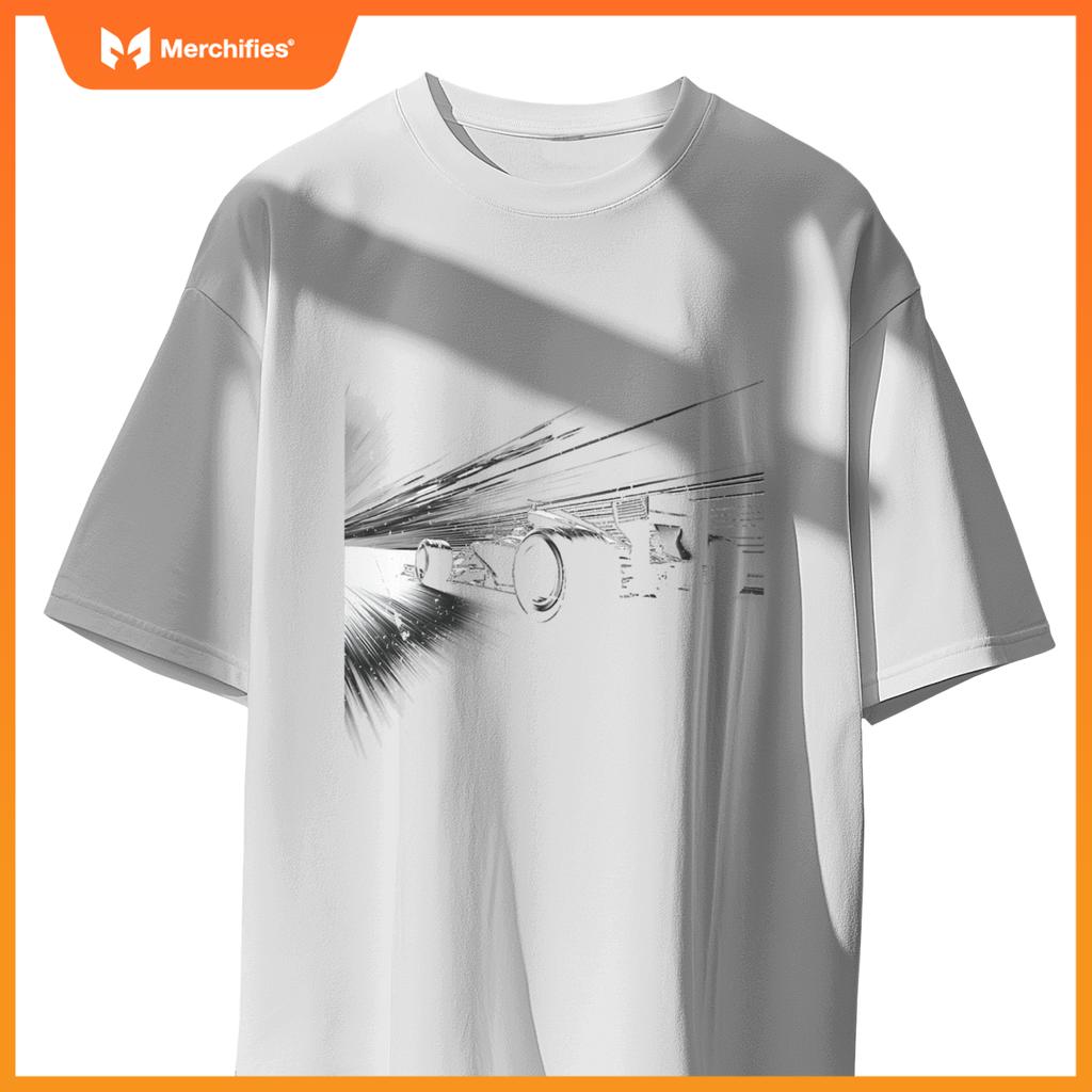 Mula Car Racing Night Race Track Circuit Mula Car Fan T-Shirt