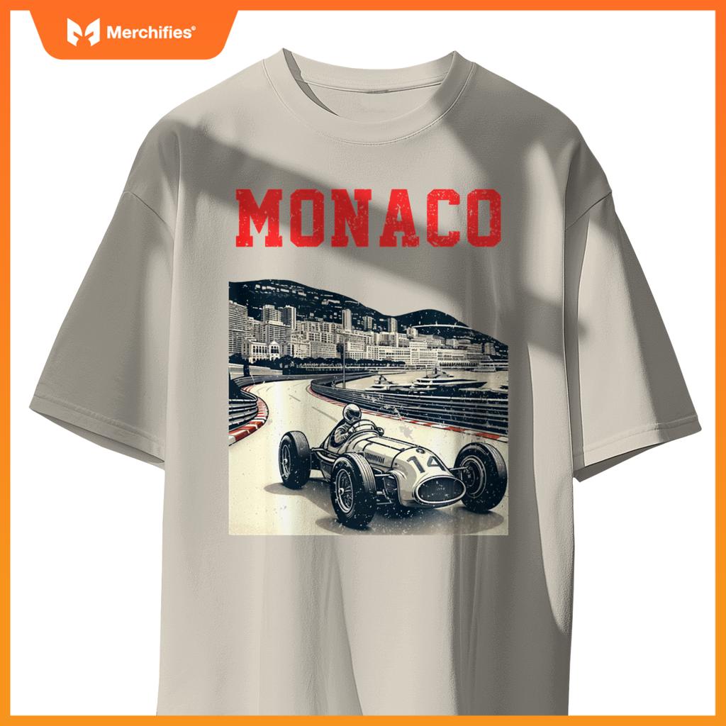 Mula Monaco City Monte Carlo Circuit Car Old Sweat T-Shirt