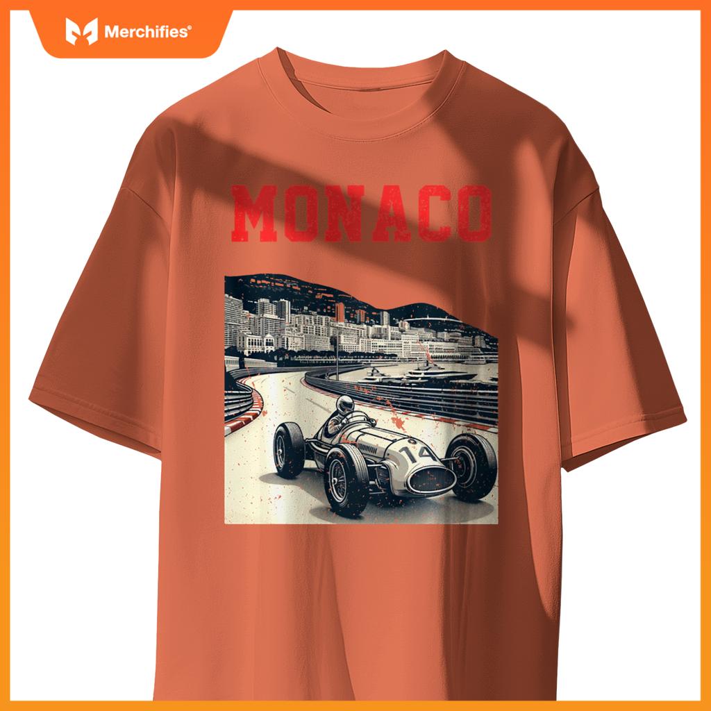 Mula Monaco City Monte Carlo Circuit Car Old Sweat T-Shirt