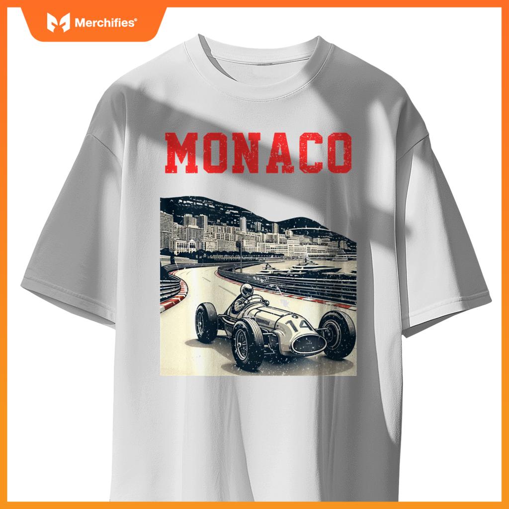 Mula Monaco City Monte Carlo Circuit Car Old Sweat T-Shirt