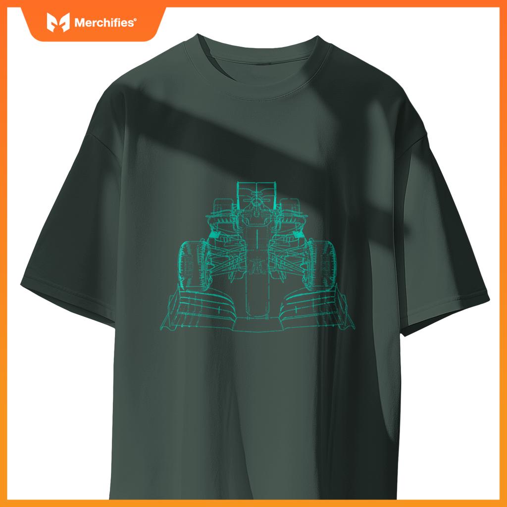 Mula Racing Car Silhouette T-Shirt
