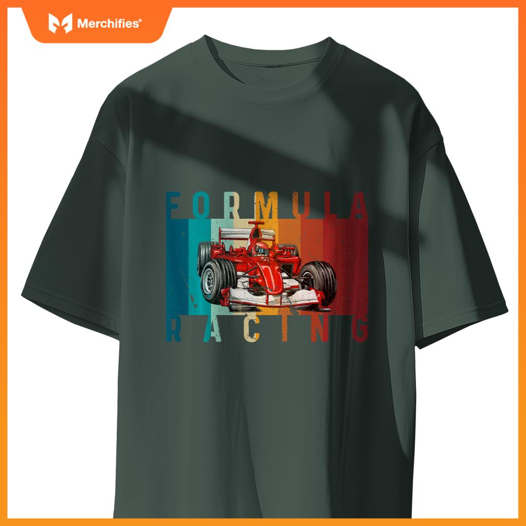 Mula Racing Car Silhouette Race Car Mula T-Shirt