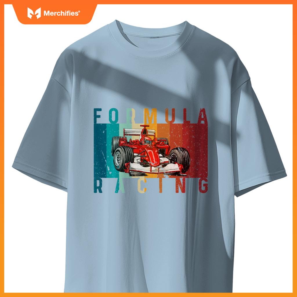 Mula Racing Car Silhouette Race Car Mula T-Shirt