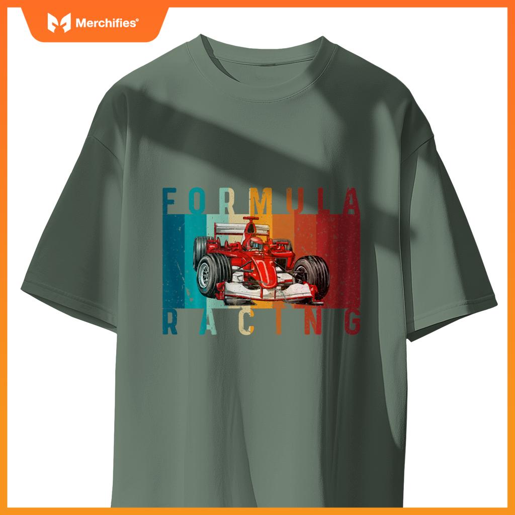 Mula Racing Car Silhouette Race Car Mula T-Shirt