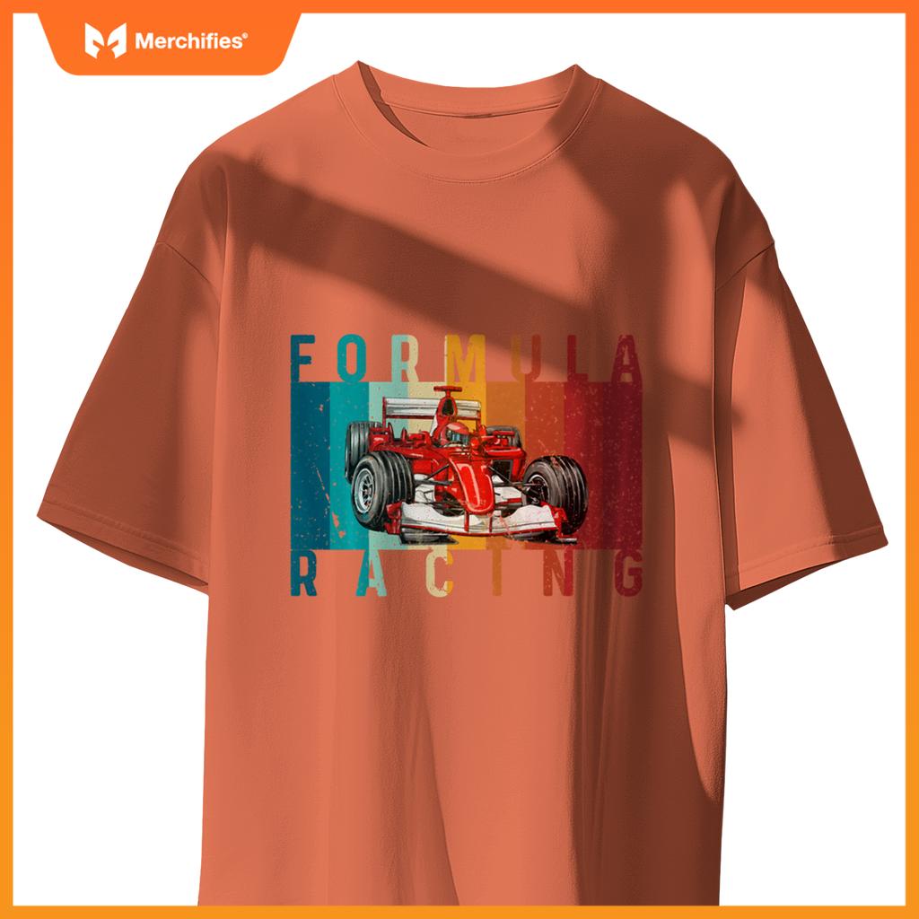 Mula Racing Car Silhouette Race Car Mula T-Shirt
