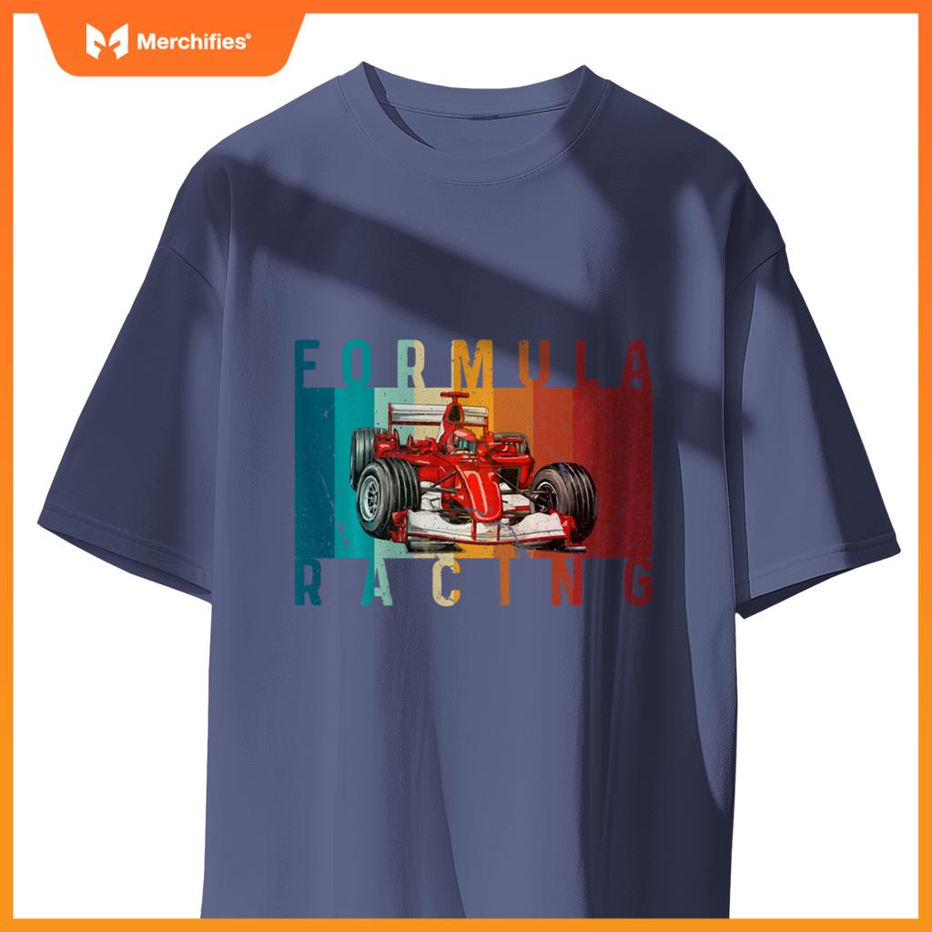 Mula Racing Car Silhouette Race Car Mula T-Shirt