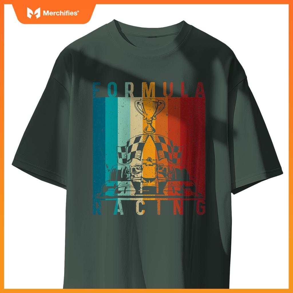 Mula Racing Car Silhouette Race Car Mula T-Shirt