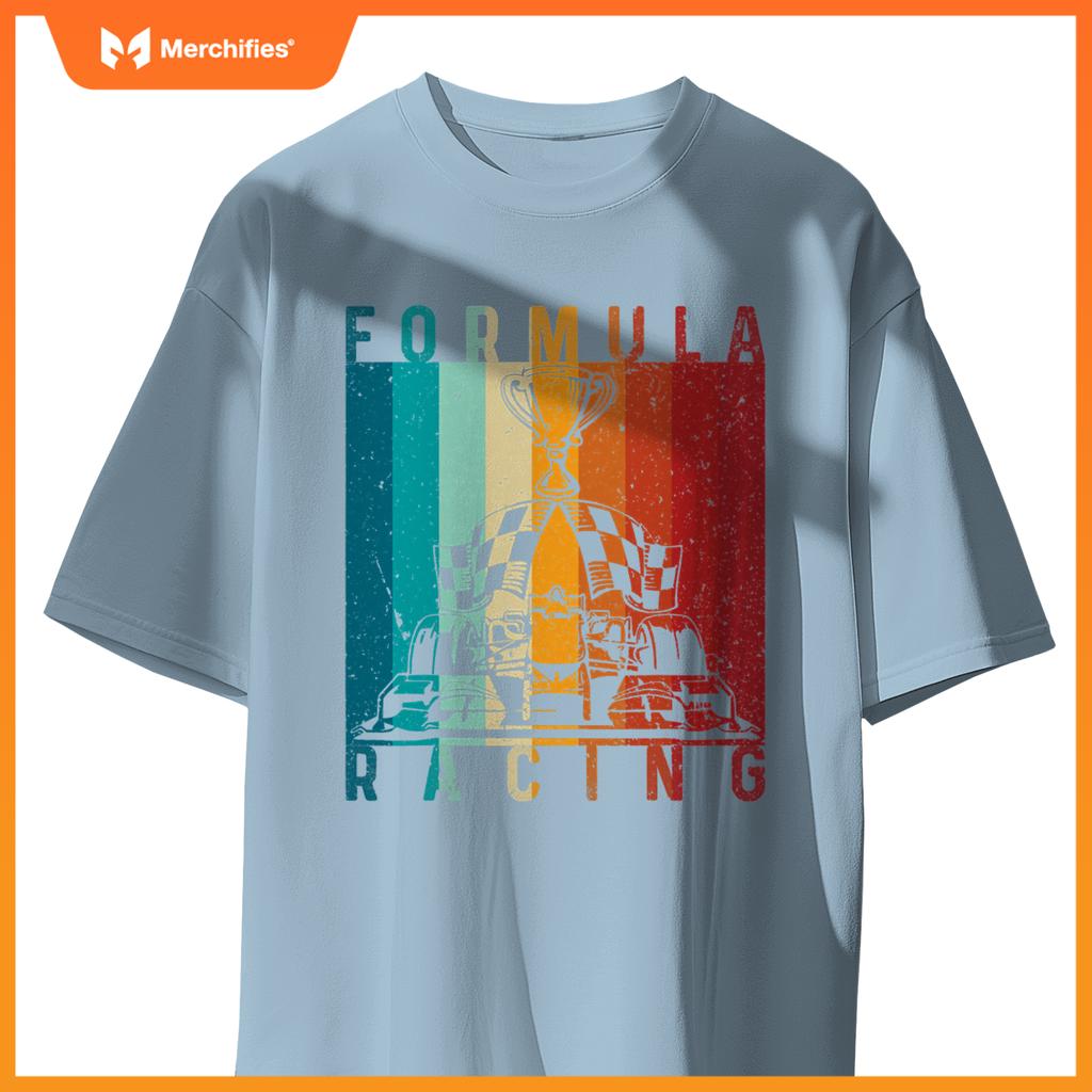 Mula Racing Car Silhouette Race Car Mula T-Shirt