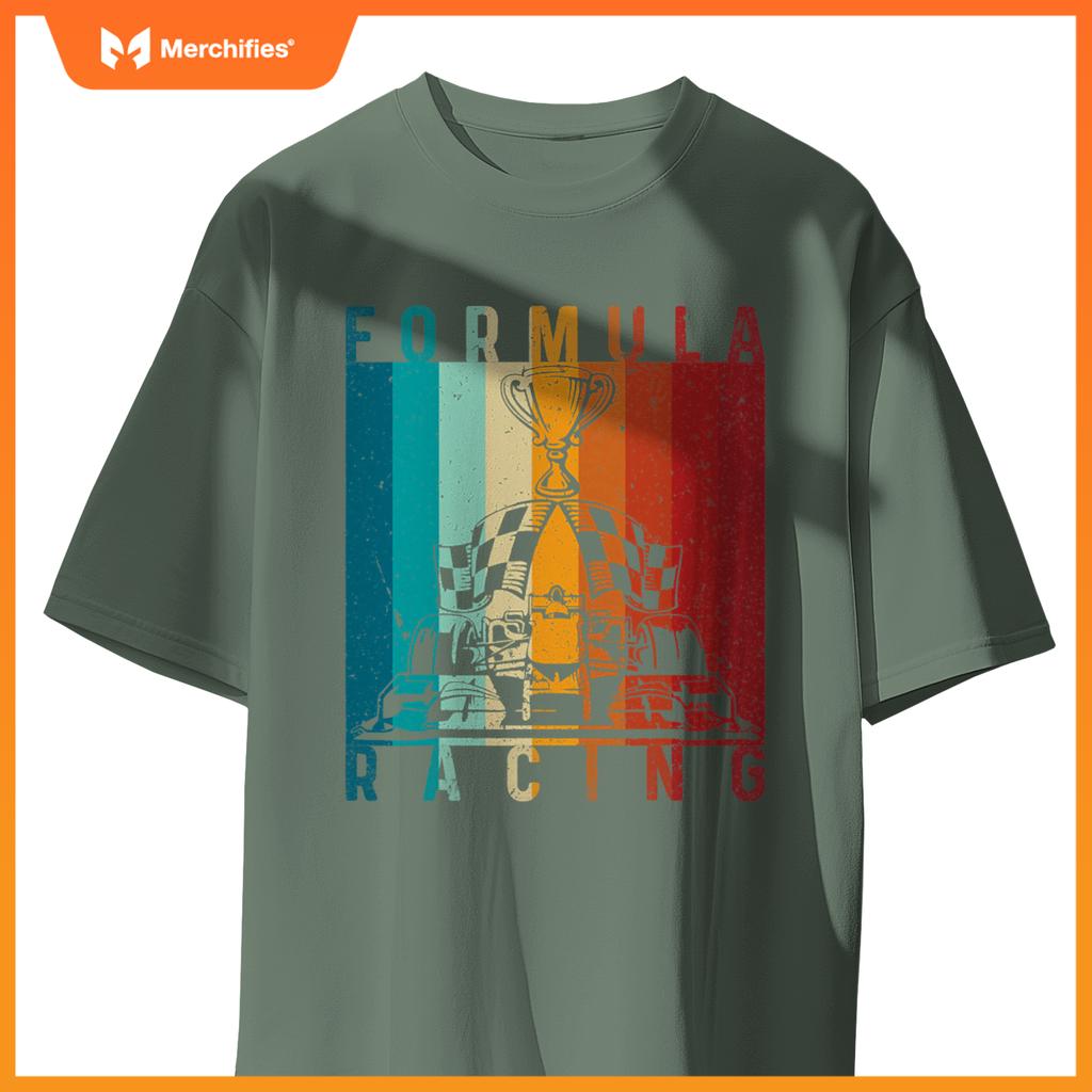 Mula Racing Car Silhouette Race Car Mula T-Shirt