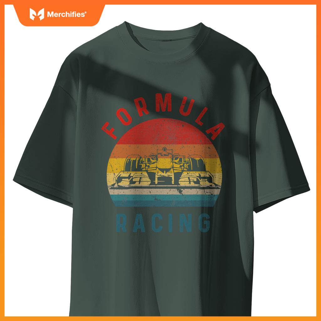 Mula Racing Fan Silhouette Race Car Mula T-Shirt