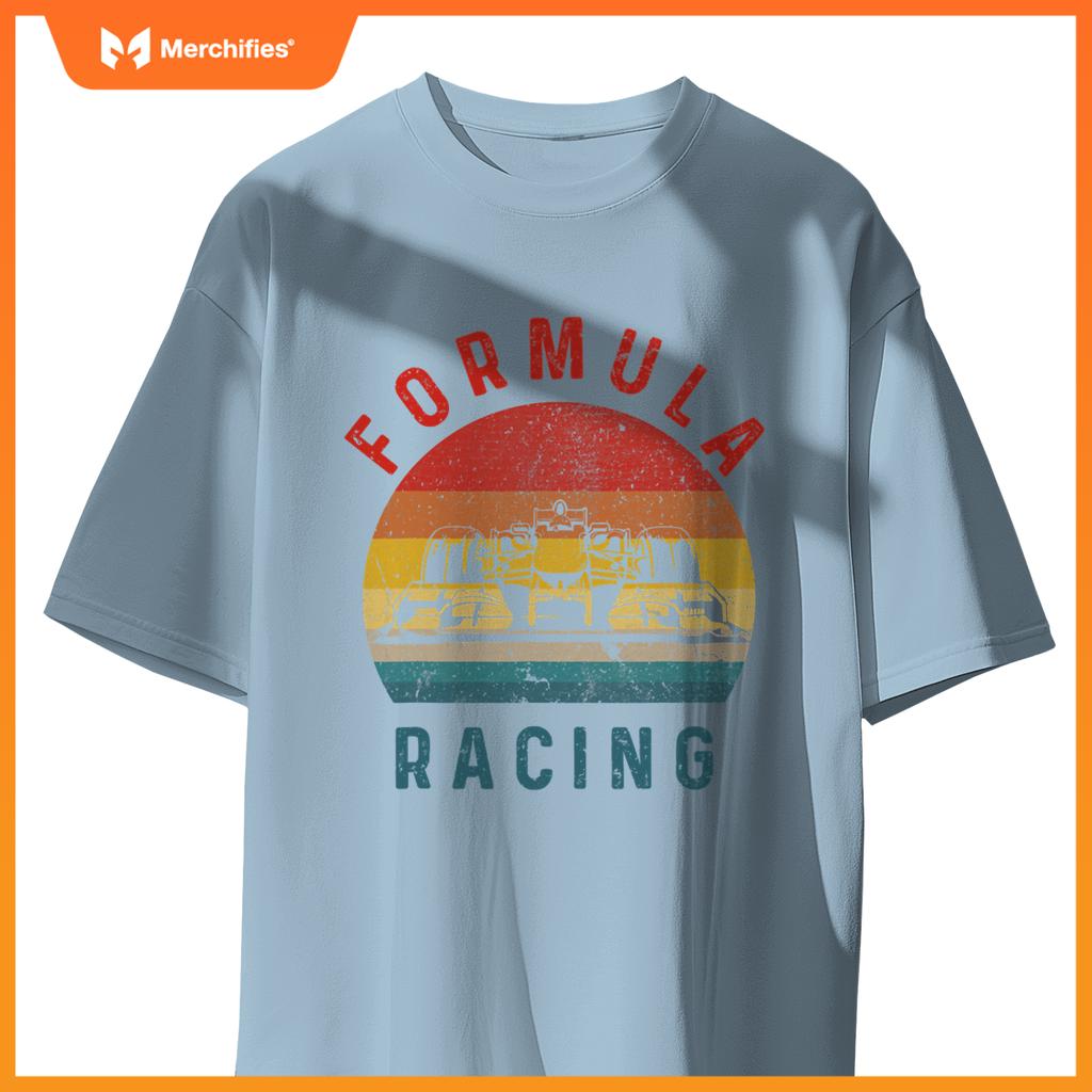 Mula Racing Fan Silhouette Race Car Mula T-Shirt