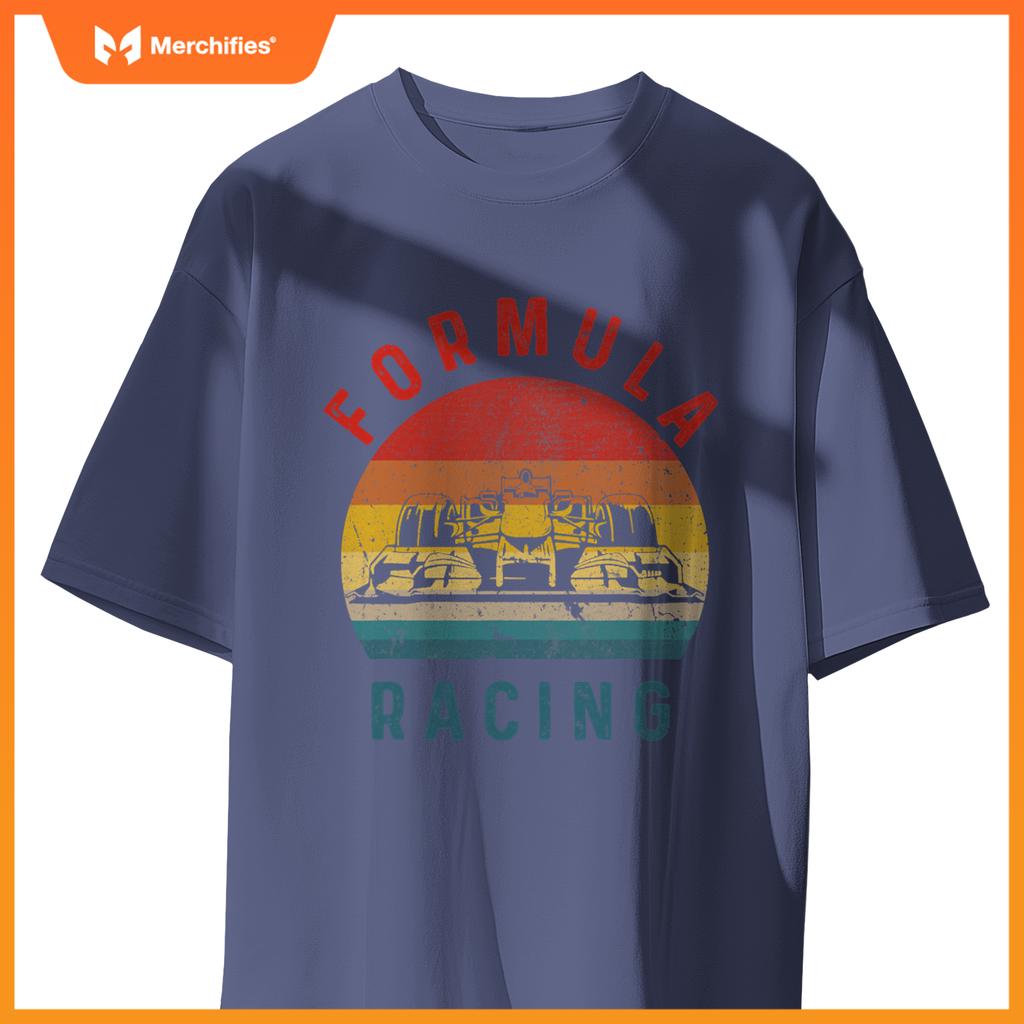 Mula Racing Fan Silhouette Race Car Mula T-Shirt