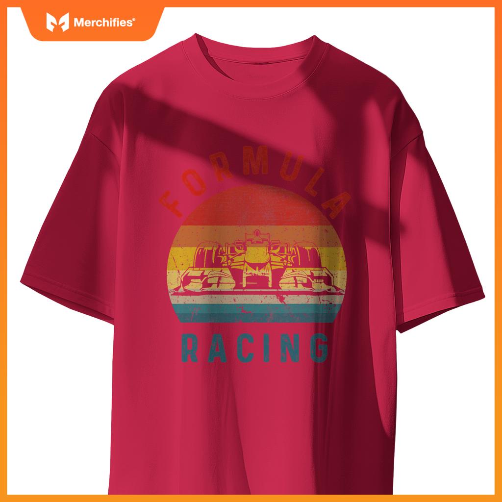Mula Racing Fan Silhouette Race Car Mula T-Shirt
