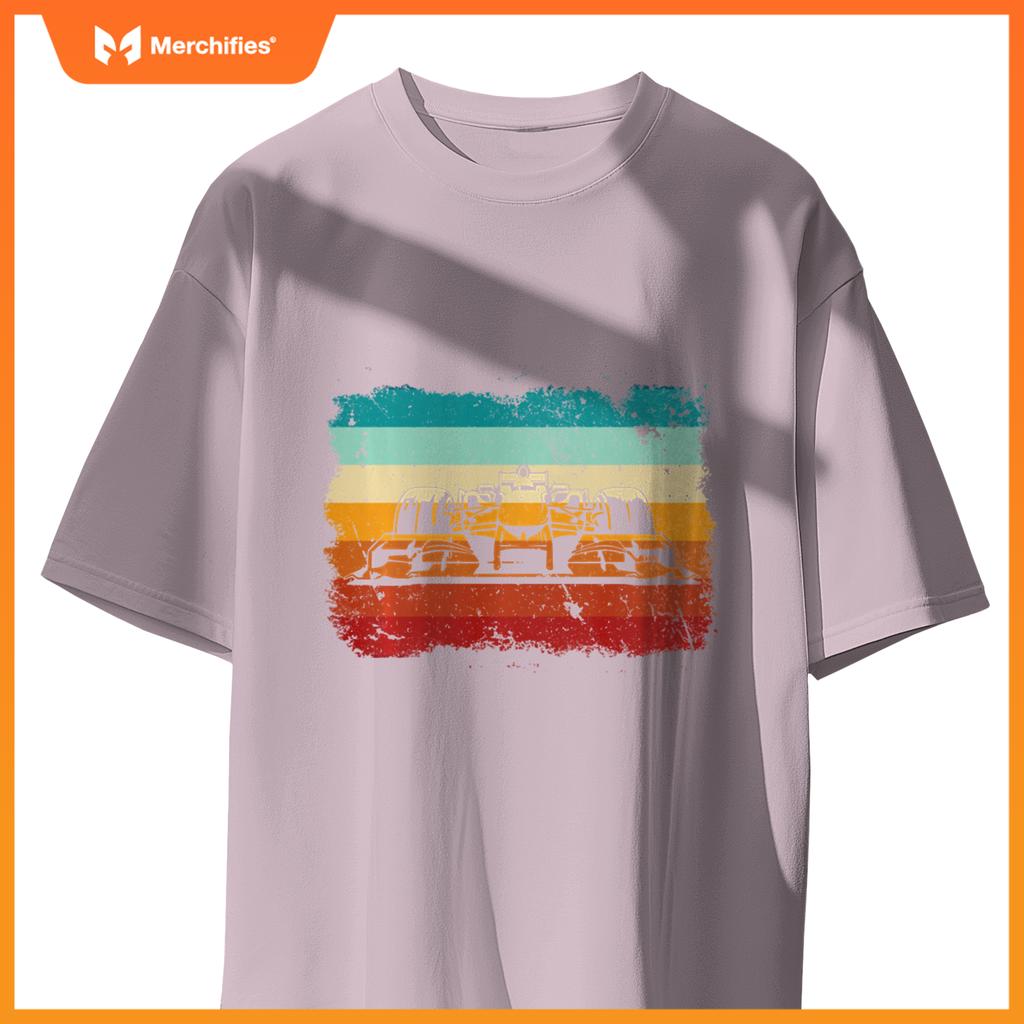 Mula Racing Lovers Silhouette Race Car Fan T-Shirt