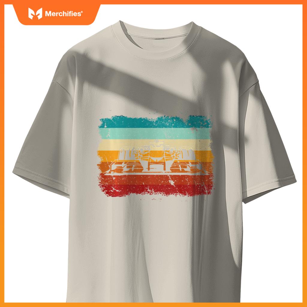 Mula Racing Lovers Silhouette Race Car Fan T-Shirt