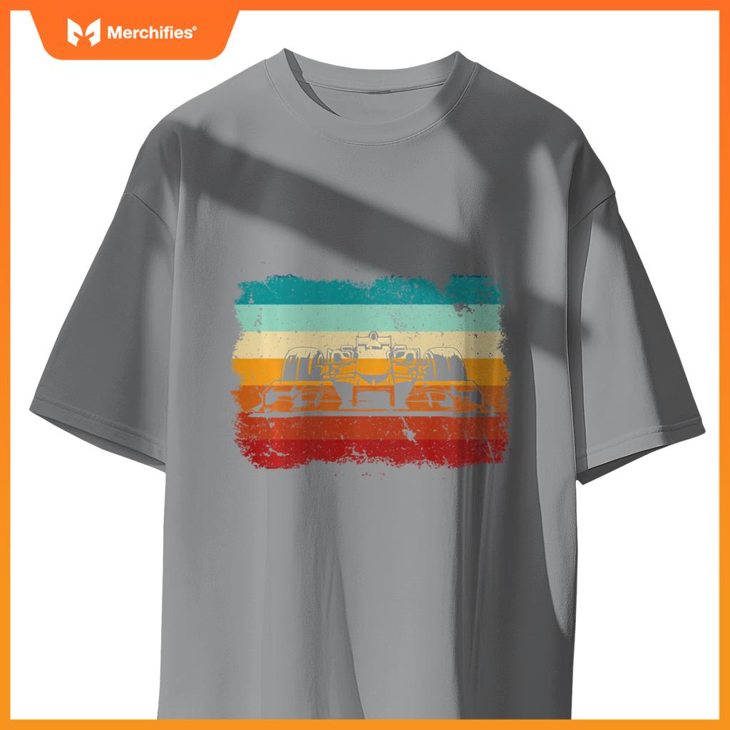 Mula Racing Lovers Silhouette Race Car Fan T-Shirt