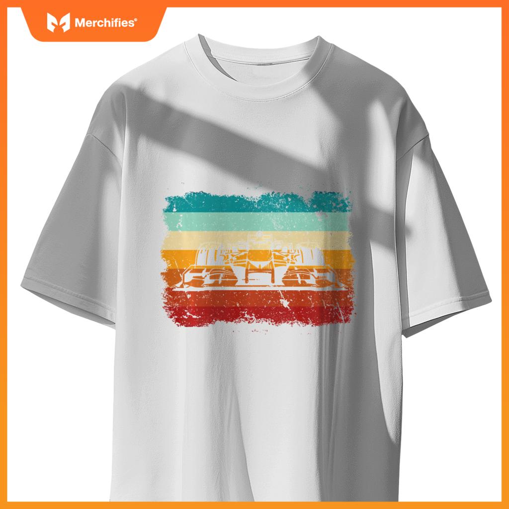 Mula Racing Lovers Silhouette Race Car Fan T-Shirt