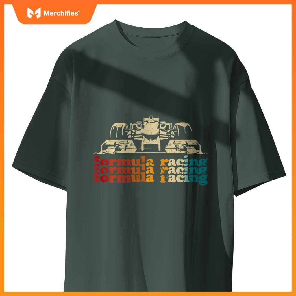 Mula Racing Silhouette Race Car Lovers Fan T-Shirt