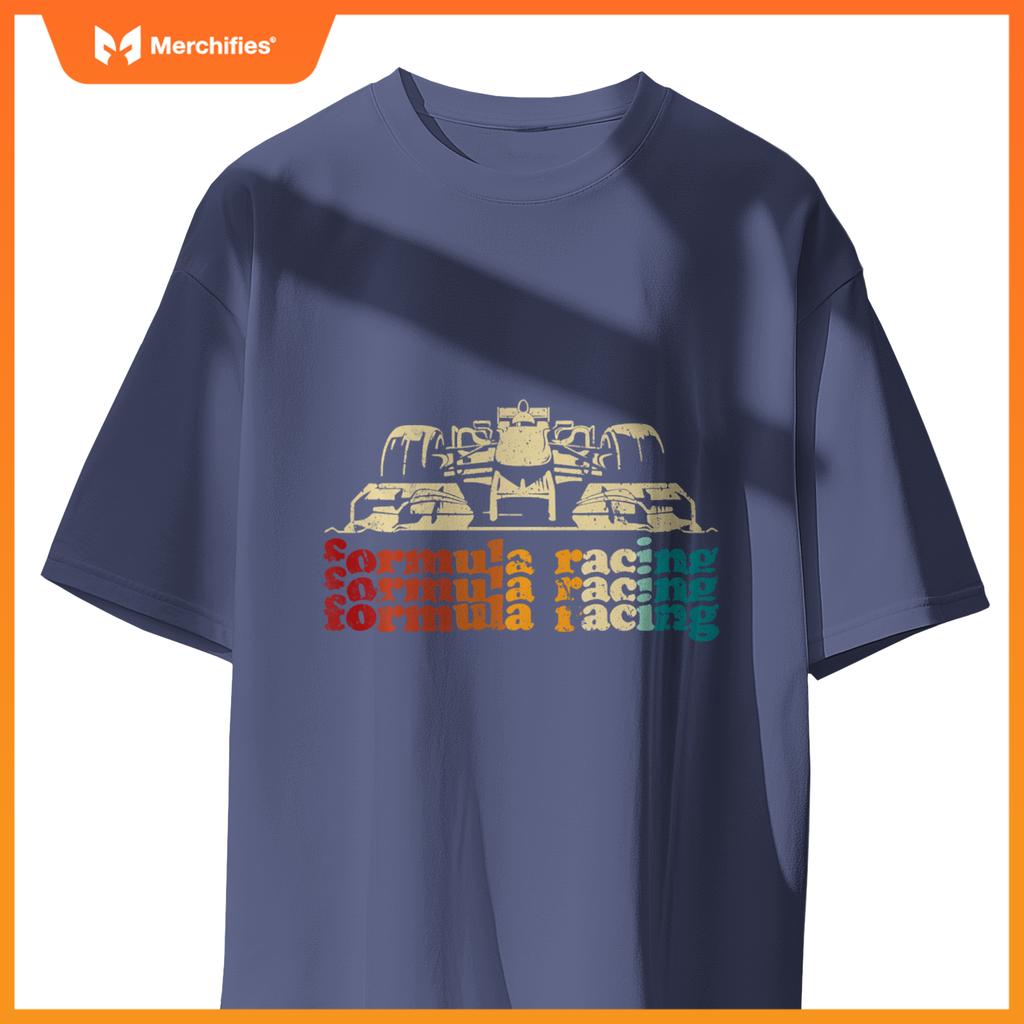 Mula Racing Silhouette Race Car Lovers Fan T-Shirt