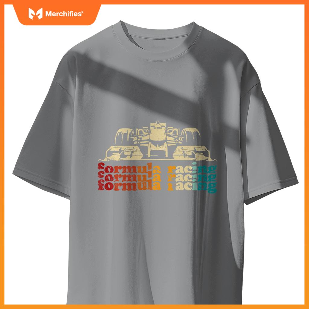 Mula Racing Silhouette Race Car Lovers Fan T-Shirt
