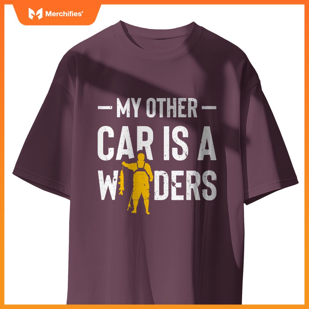 My Or Car Is A Waders Salmon Fish Salmon Fisherman T-Shirt