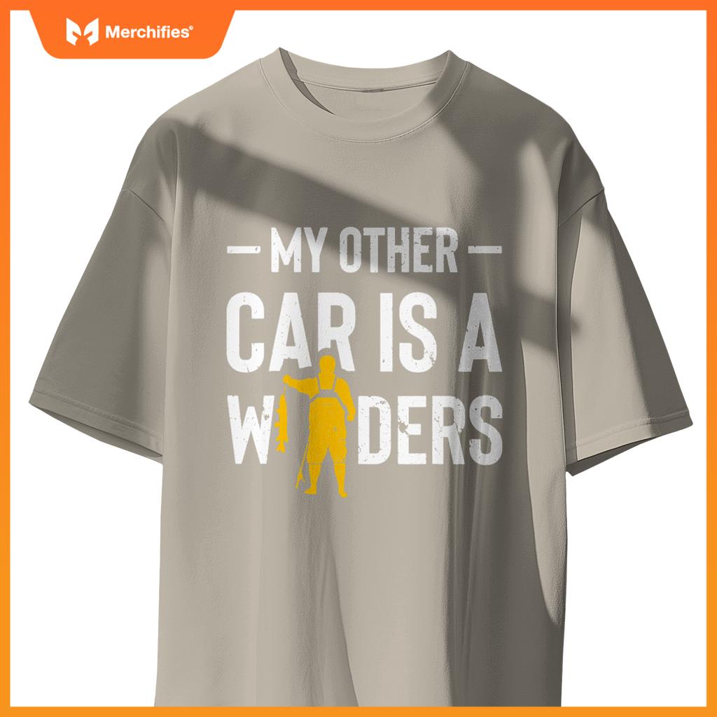 My Or Car Is A Waders Salmon Fish Salmon Fisherman T-Shirt