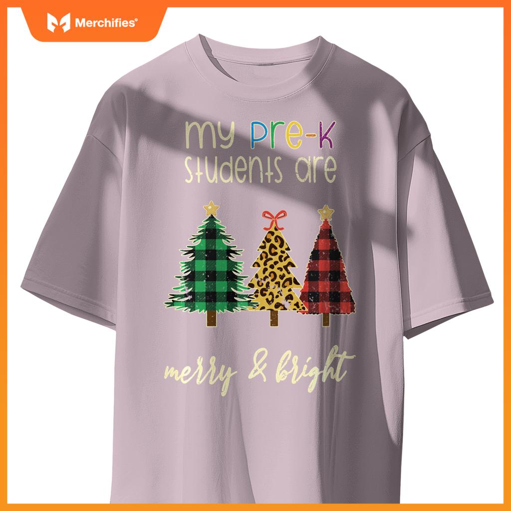 My students are merry and bright pre k teacher christmas