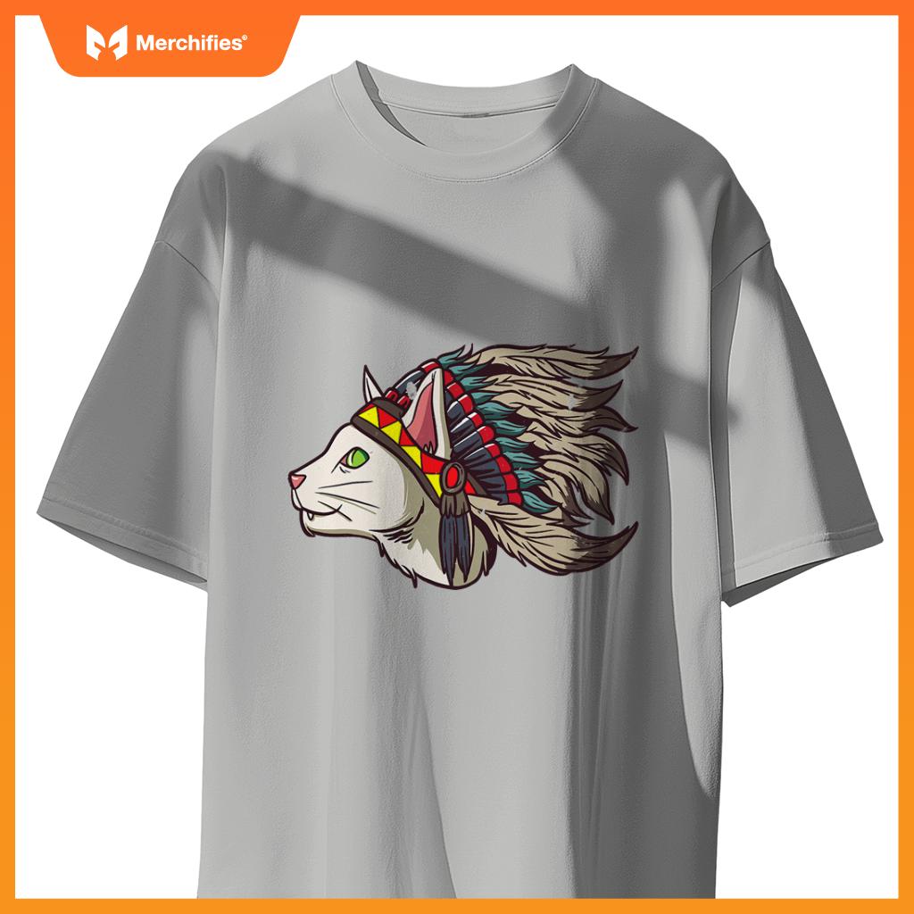 Native American Cat Lover T-Shirt