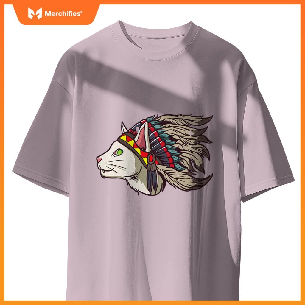 Native American Cat Lover T-Shirt