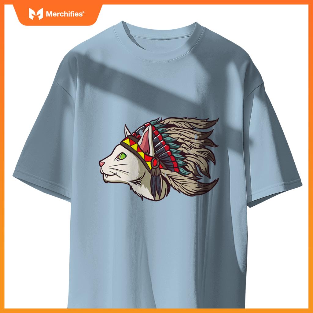 Native American Cat Lover T-Shirt