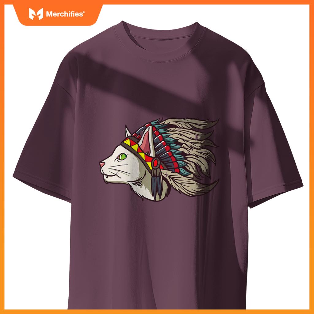 Native American Cat Lover T-Shirt