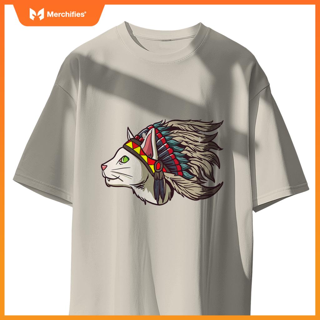 Native American Cat Lover T-Shirt