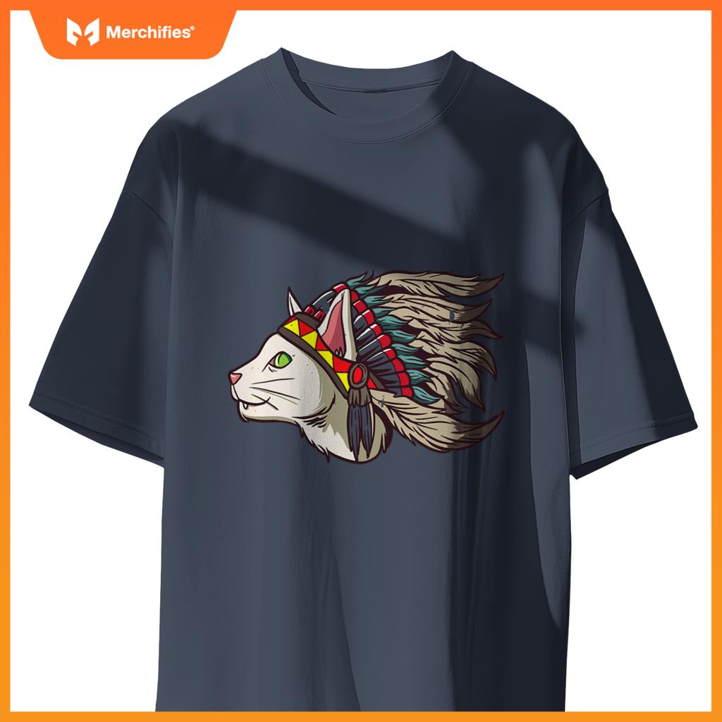 Native American Cat Lover T-Shirt
