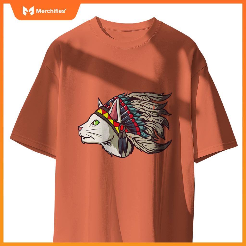 Native American Cat Lover T-Shirt