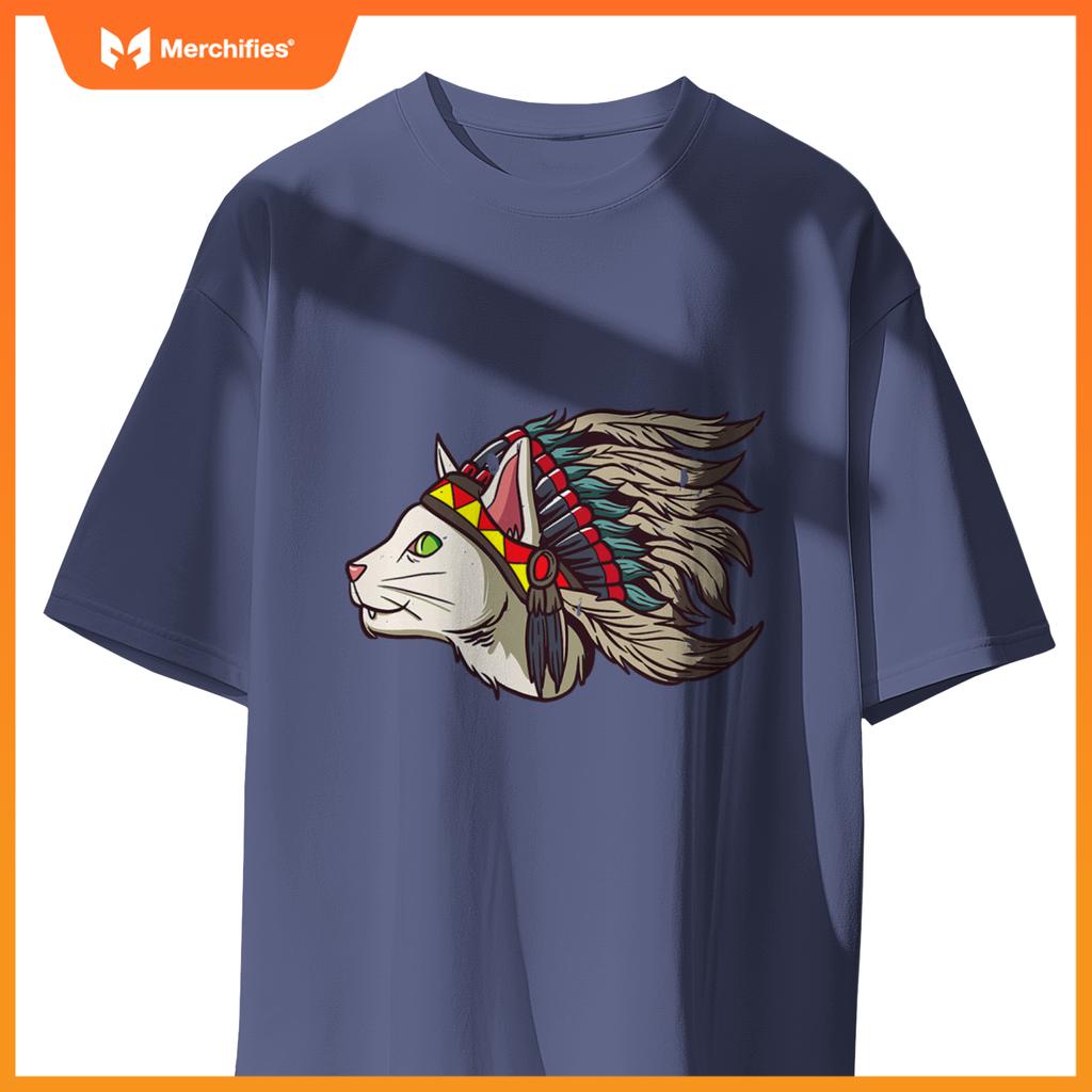 Native American Cat Lover T-Shirt