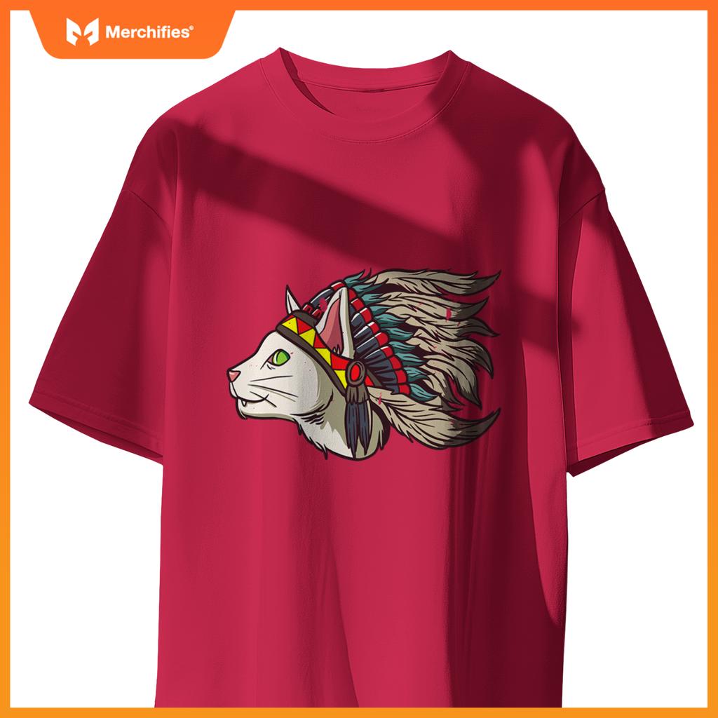Native American Cat Lover T-Shirt