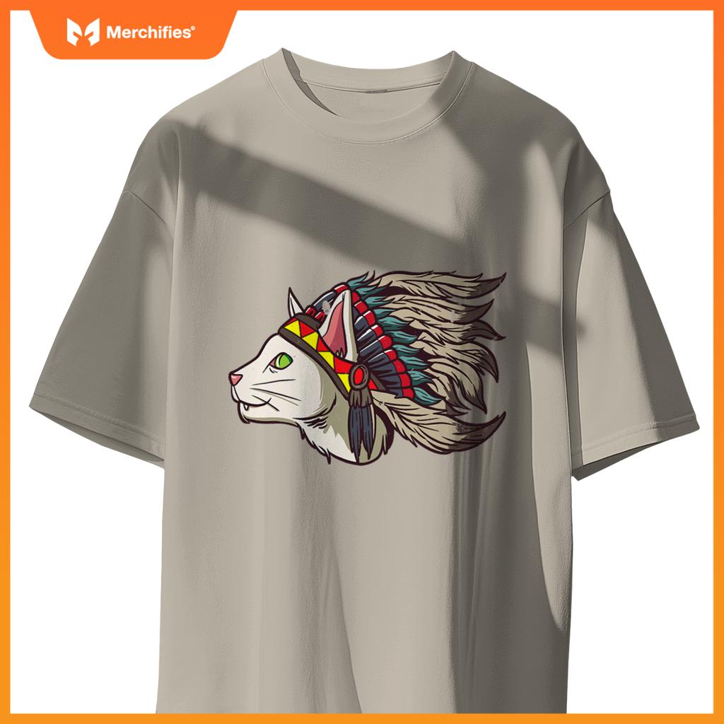 Native American Cat Lover T-Shirt