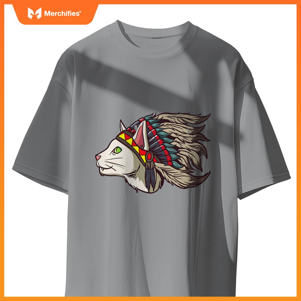 Native American Cat Lover T-Shirt