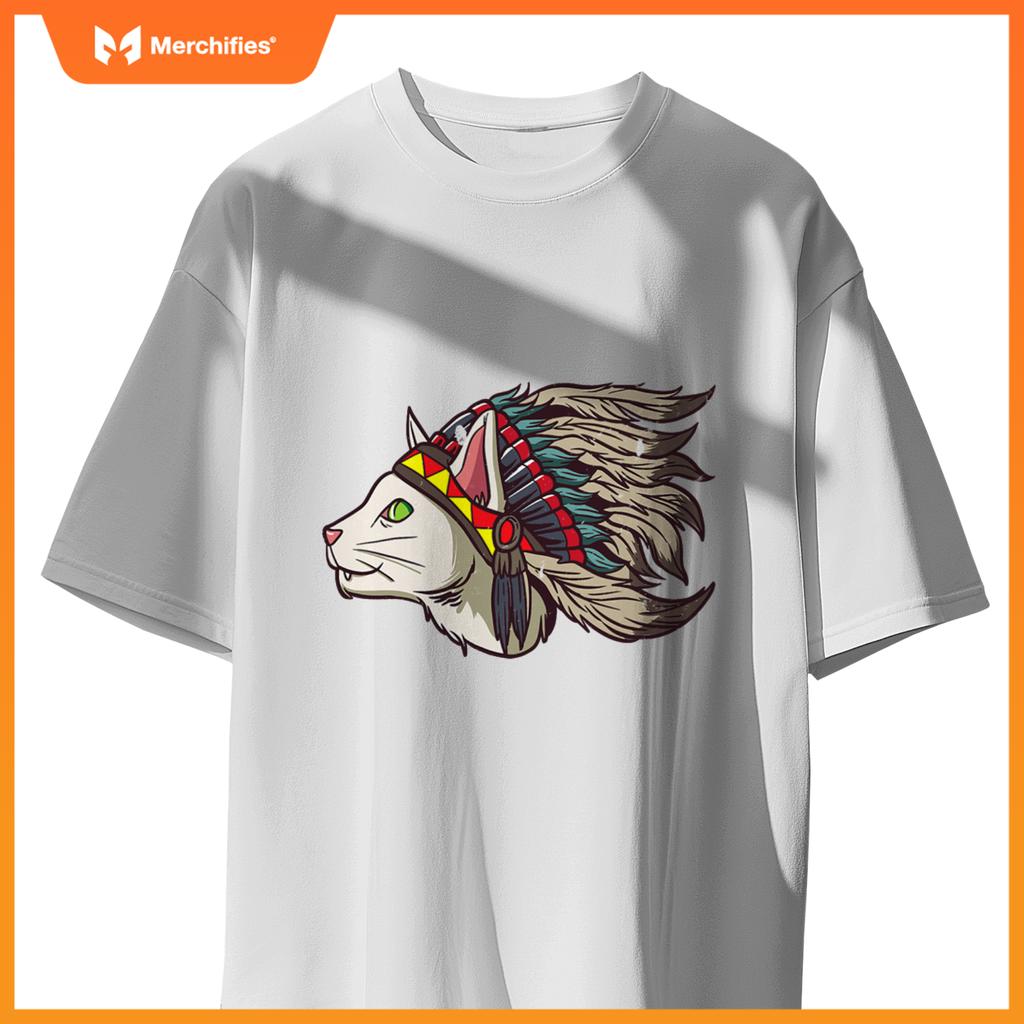 Native American Cat Lover T-Shirt
