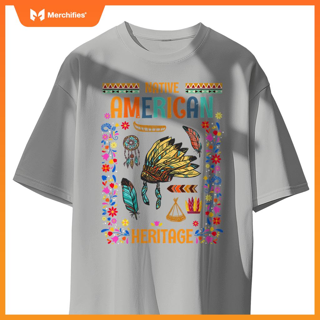 Native American Heritage Ideas  Women Native American T-Shirt